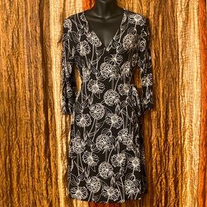 Banana Republic wrap floral dress